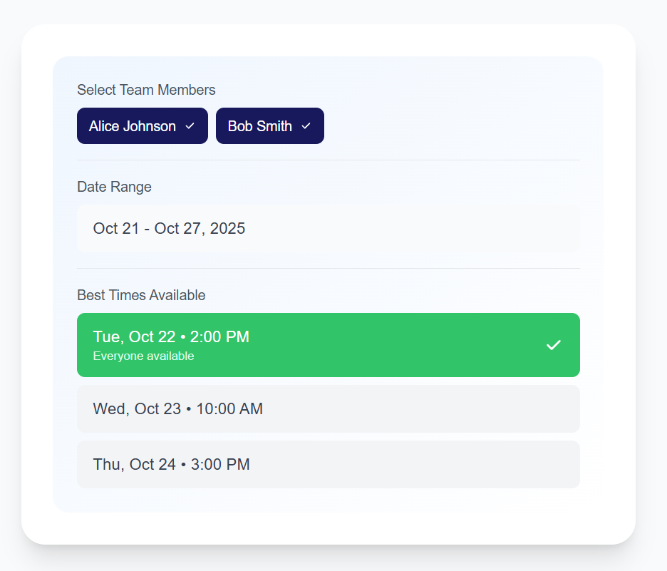 Round-Robin Scheduling: How to Distribute Meetings Fairly Across Your Team